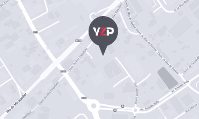 Où se situent les bureaux YZP sécurité privée, carte